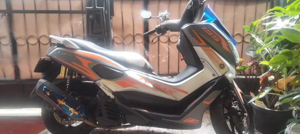 Nmax Non abs warna grey 2017 asli bandung