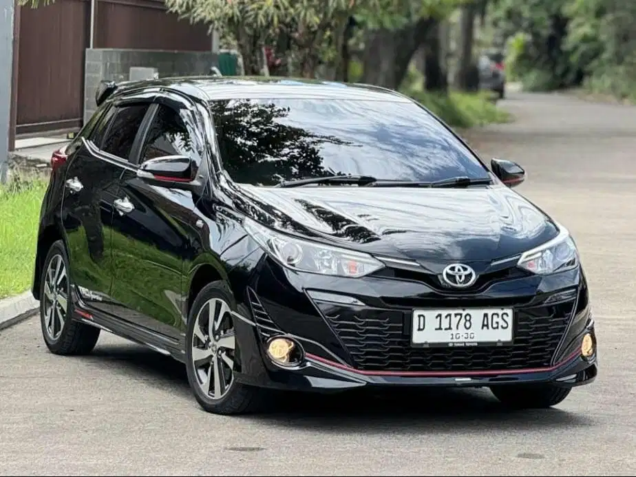 YARIS S TRD 1.5 MANUAL 2018 LowKM 6rb FACELIFT RECORD TOYOTA BANDUNG
