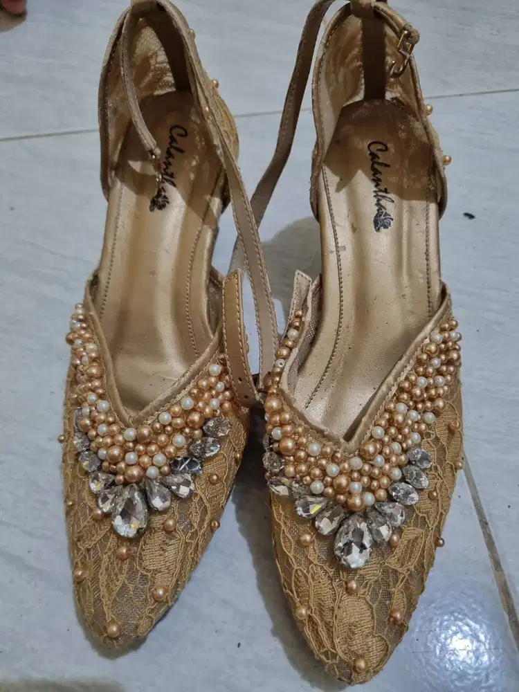 Sepatu pesta weeding size 35/36