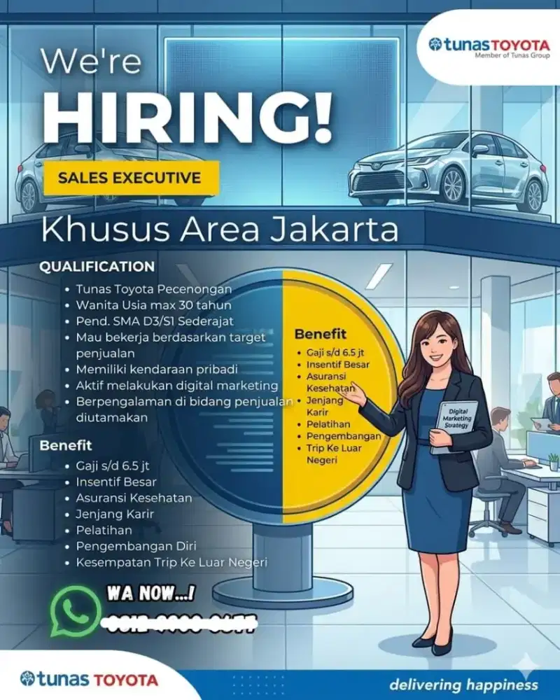 LOWONGAN SALES TOYOTA