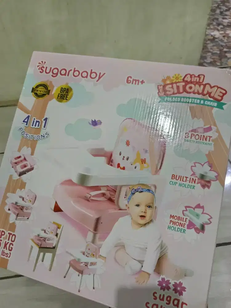 Baby Chair 4in1 Sugar Baby