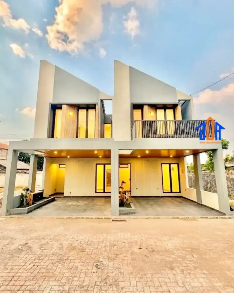 Rumah Furnished 4 Kamar Tidur Dekat Pintu Tol Limo Depok