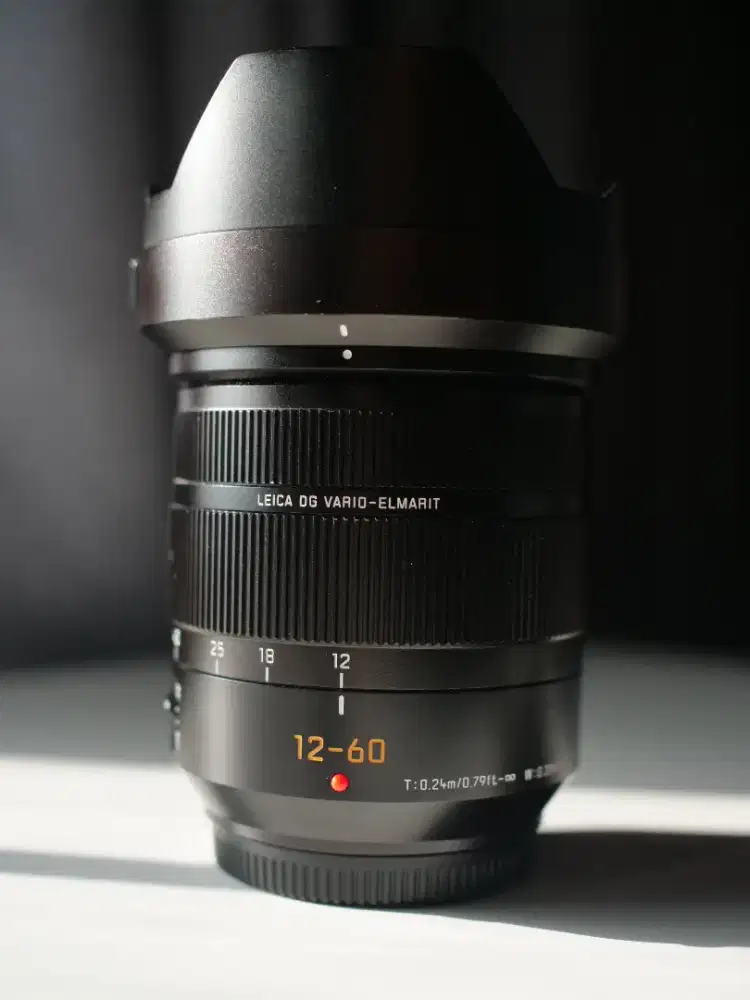 Lensa Panasonic Leica 12-60mm f 2.8-4 Lumix Olympus MFT