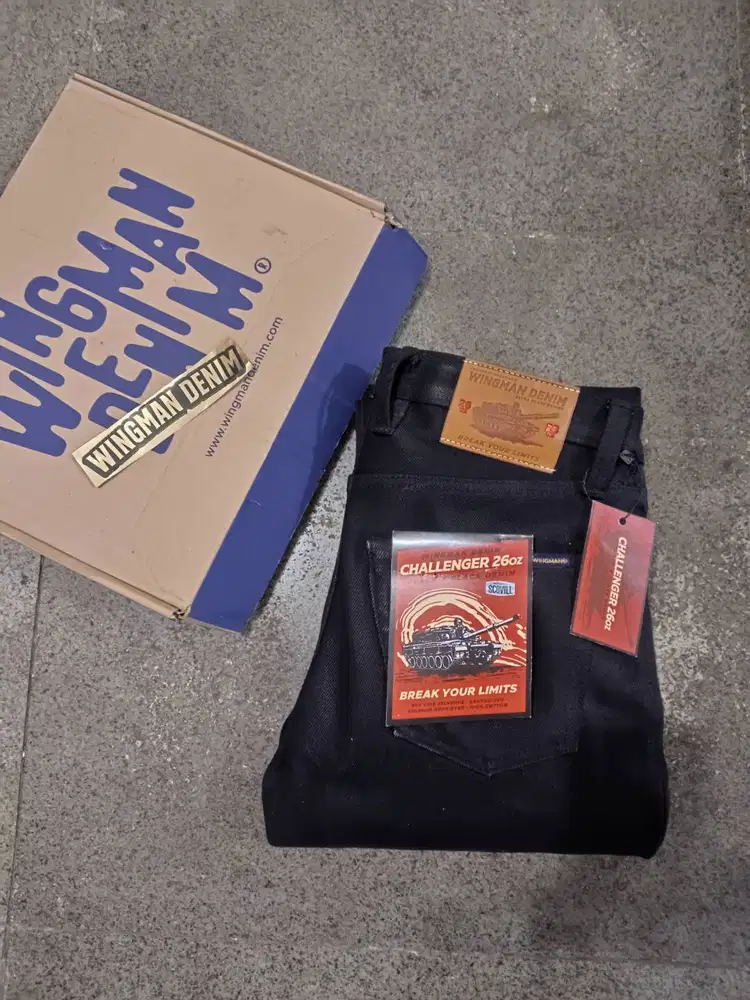 Wingman denim - Challenger 26oz BLXBL