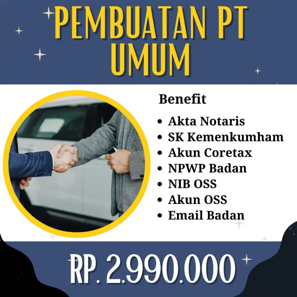 Pembuatan PT UMUM termurah