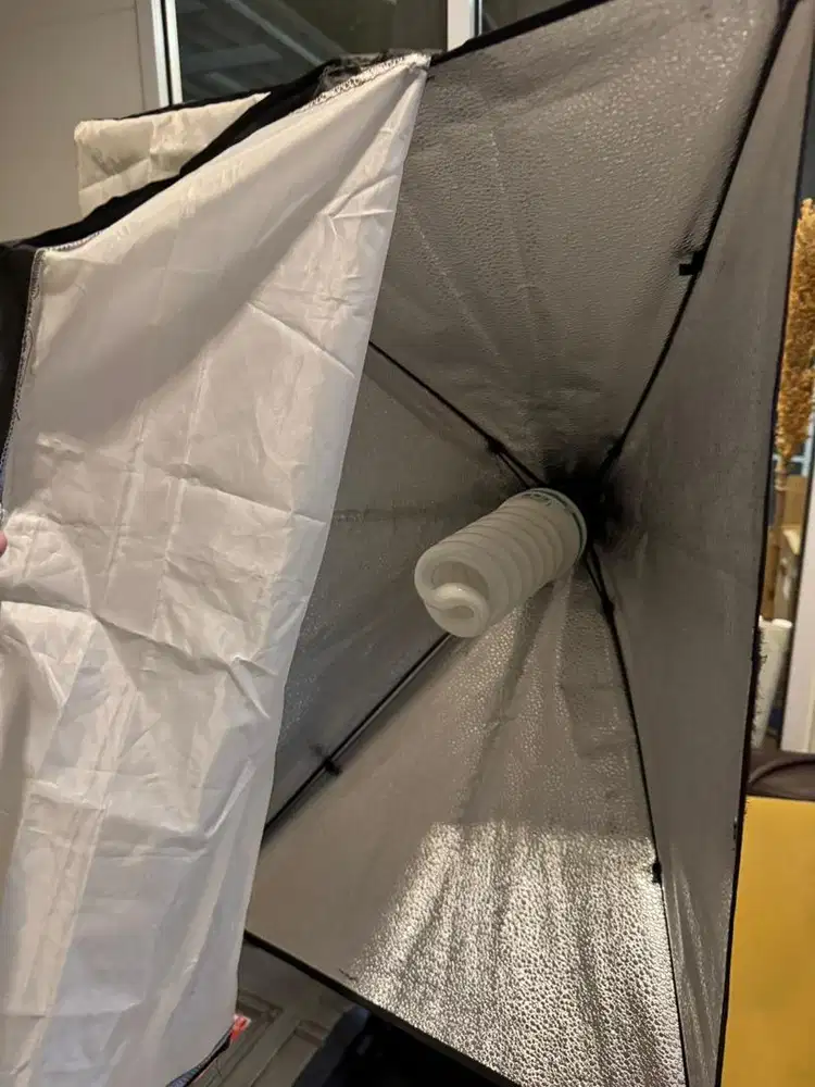 Lampu studio foto untuk ngonten