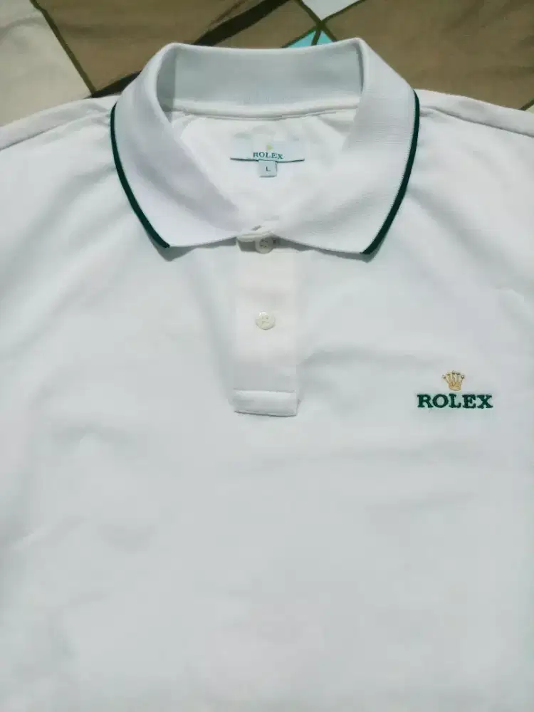 ROLEX Polo Shirt Ori Likenew Gucci Lv Harley Louis Vuitton Burberry
