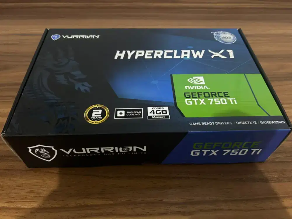 Jual VGA Vurrion NVIDIA GeForce GTX 750 Ti Hyperclaw X1