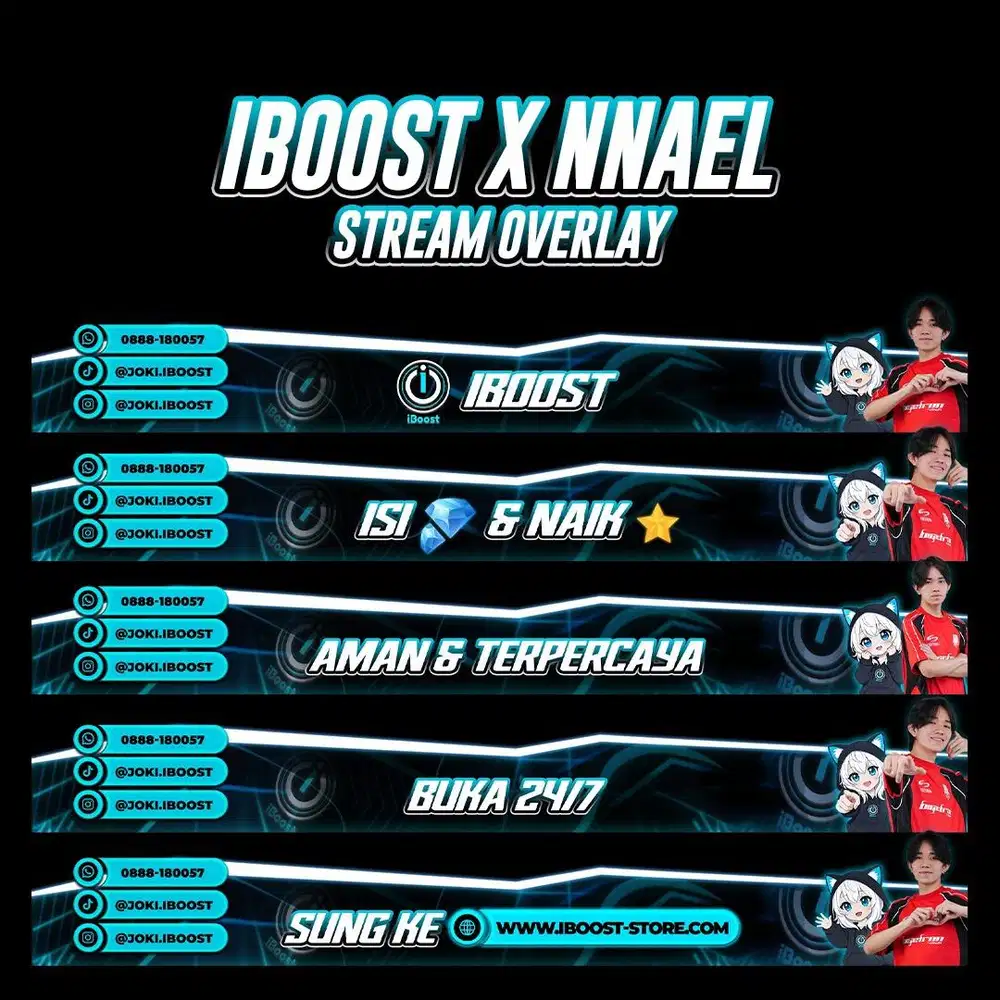 WFH - Admin Store Joki MLBB