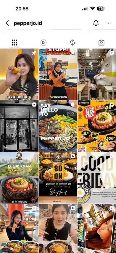 Dicari Kasir Wanita dan Runner Pria untuk Pepperjo GSM