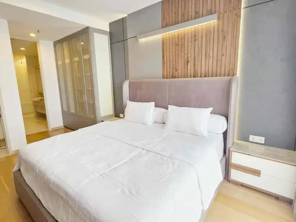 For Rent – Izzara Apartment South Tower | 2BR + Study + Maid Room | Luas 147 sqm | Fully Furnished | Best Deal