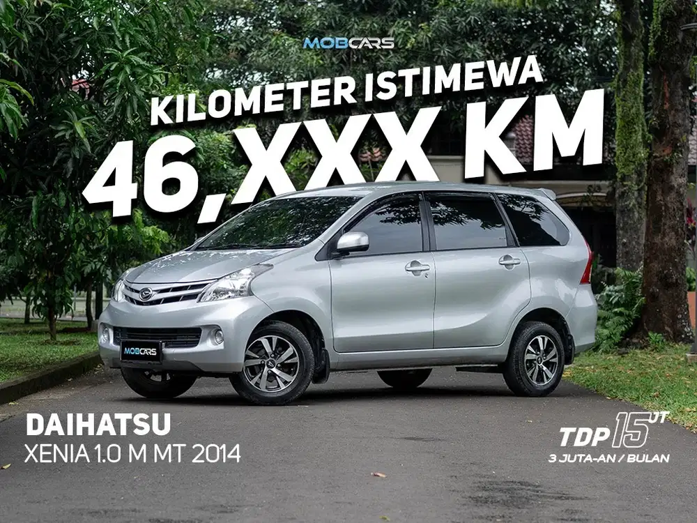 FREE DETAILING 2 TH XENIA 1.0 M MT 2014 SILVER