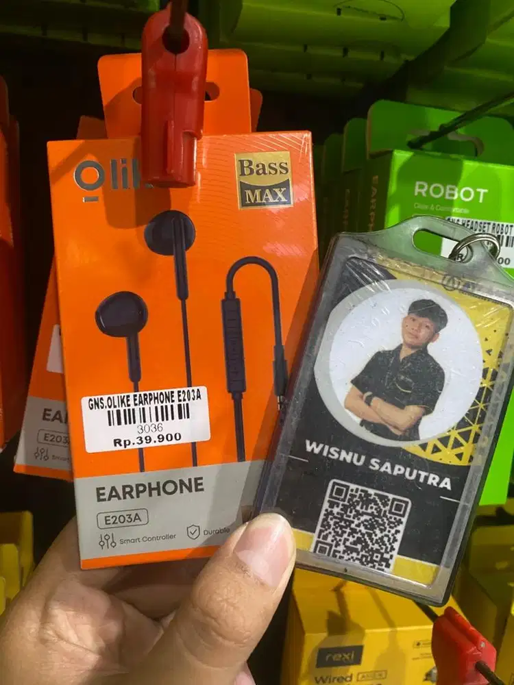 EARPHONE OLIKE E203A|ATLANTIS DAHSYAT