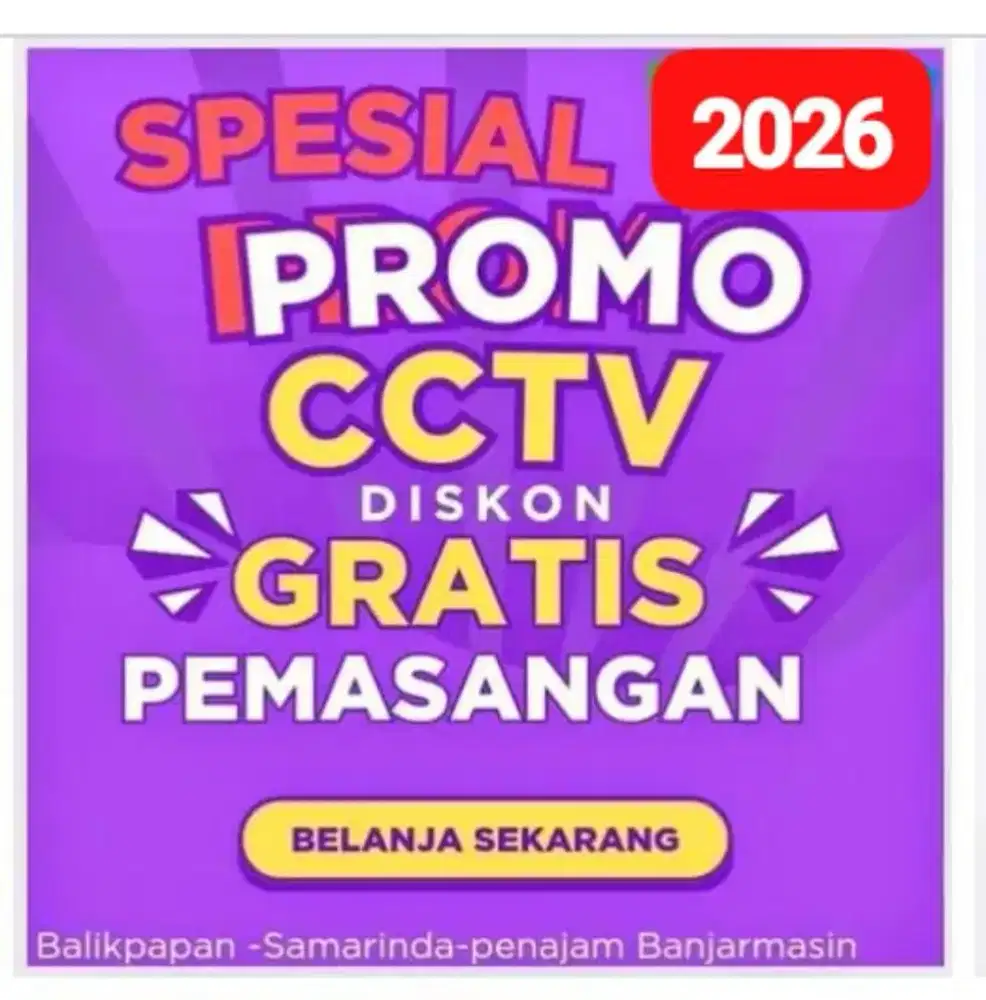 PROMO CCTV TERBARU ONLINE DIHP