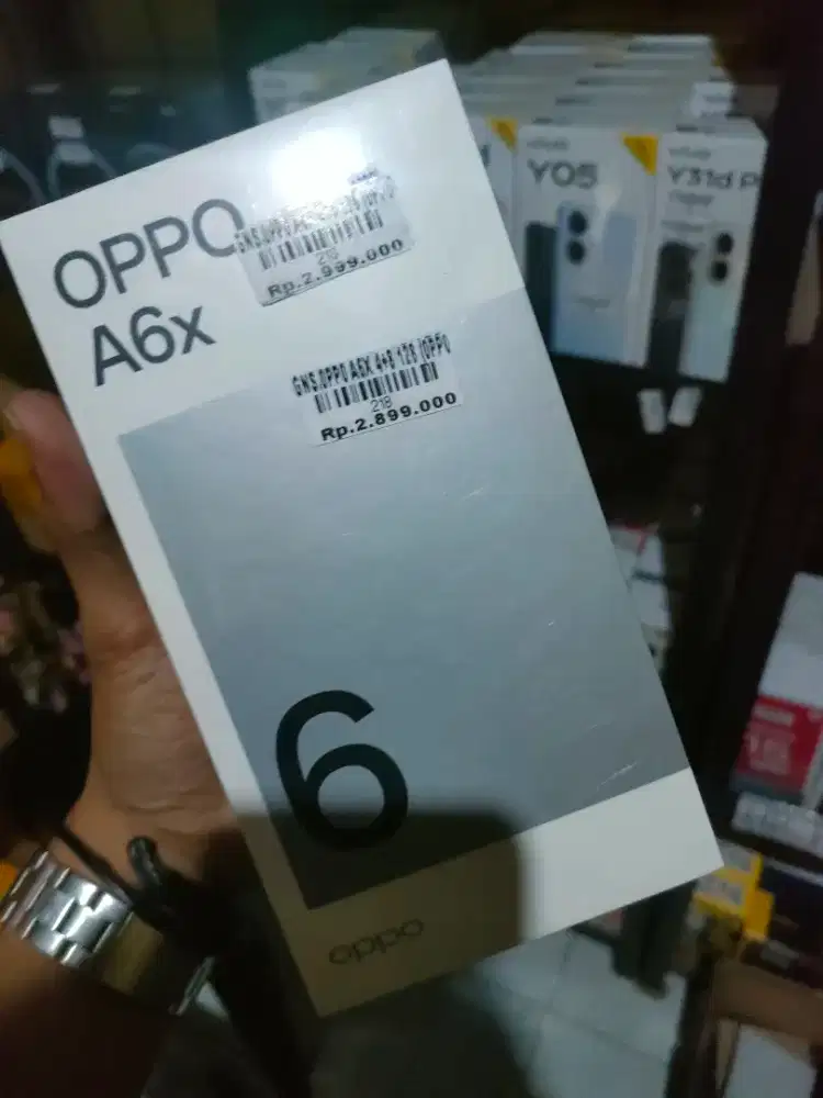 Oppo A6x ram 12/128 Atlantis Gunungsari