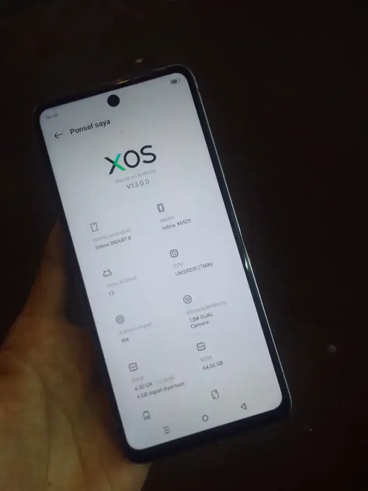 INFINIX SMART 8 4+4/64