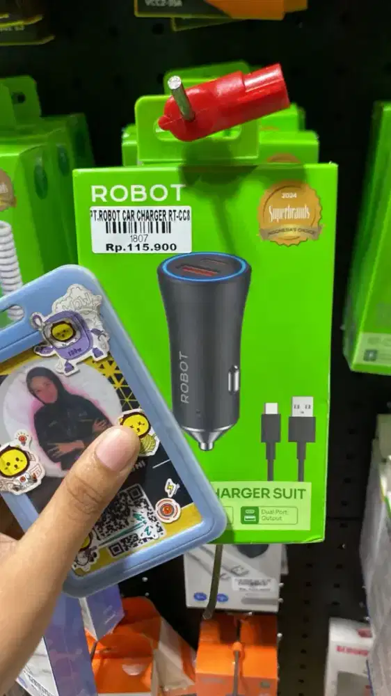 ROBOT CAR CHARGER RT-CC8