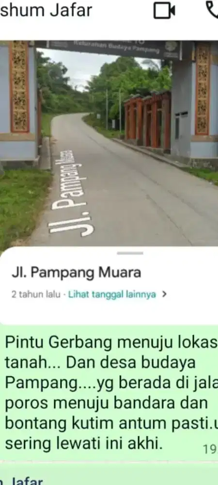 DiJual Tanah Kavling 200 meter Lokasi menuju Bandara APT Pranoto