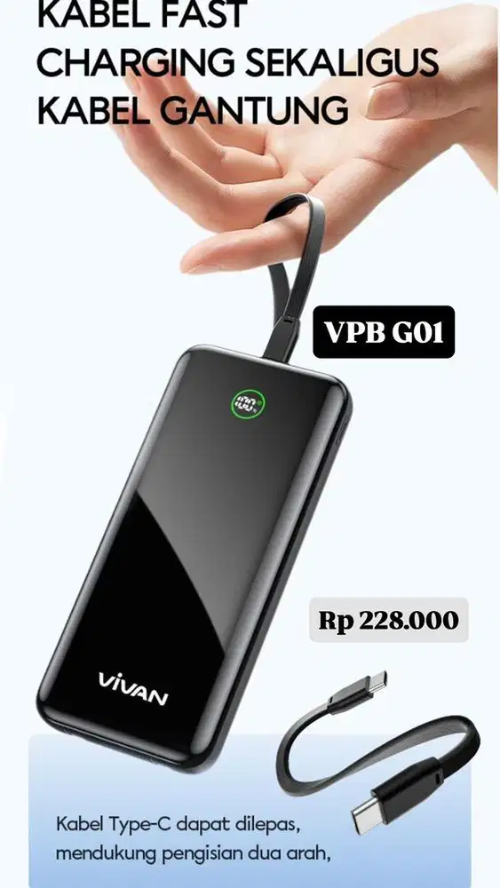 POWERBANK VIVAN VPB G01