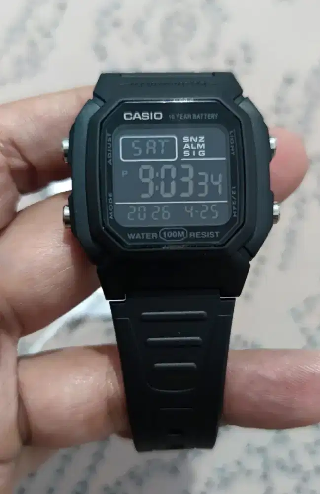 CASIO W800H 99% SEPERTI BARU (ORIGINAL)