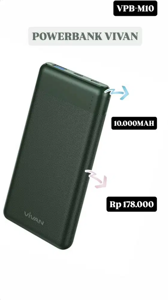POWERBANK VIVAN VPB M10
