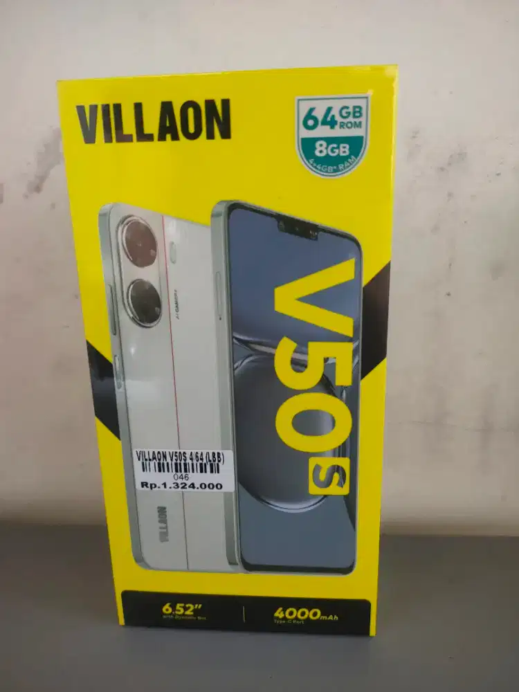 Villaon V50s 4/64gb ATLANTIS DAHSYAT