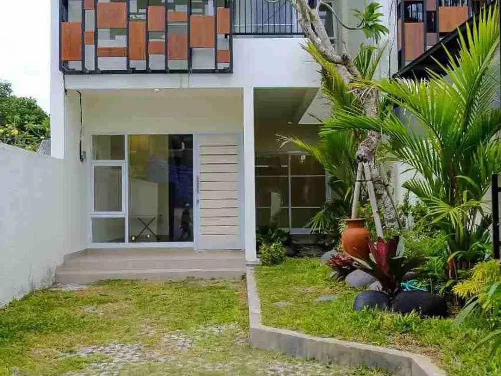 Di jual Rumah Modern Minimalis SHM 2 lantai dekat KFC Jimbaran
