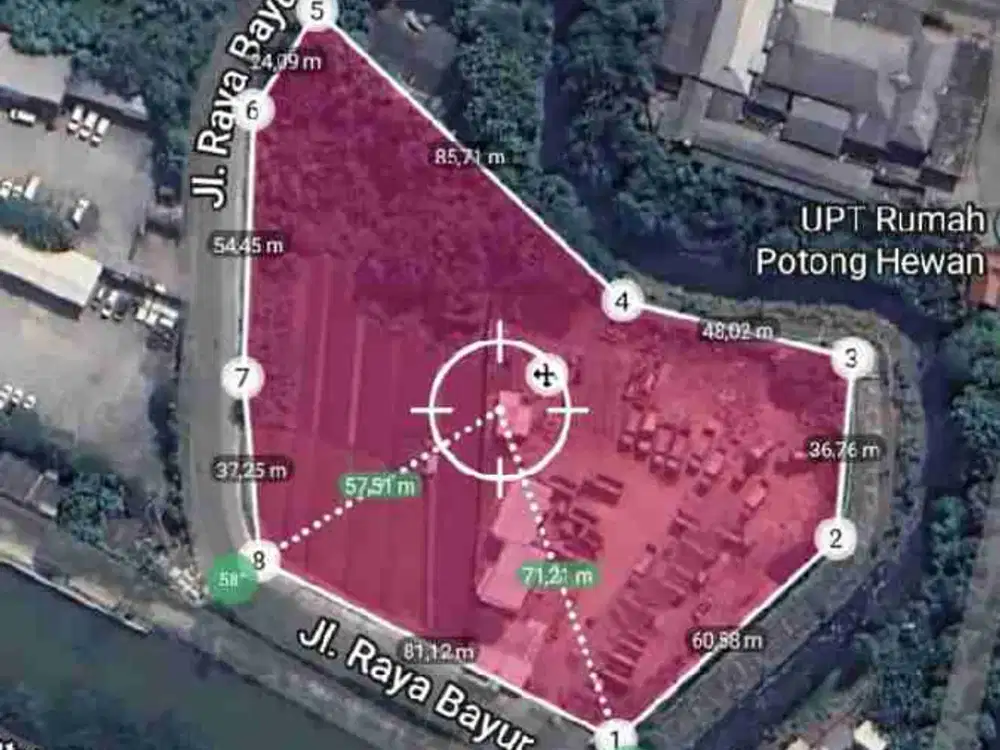 Dijual Tanah 1,08 Ha di Kp. Bayur Periuk Jaya Nempel Sungai Cisadane Tangerang