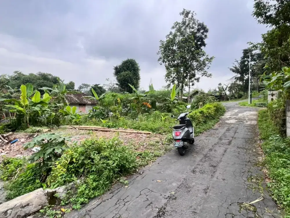 Tanah Siap Bangun 131m² di Pakem, Akses Mobil, Cocok Hunian Pensiun