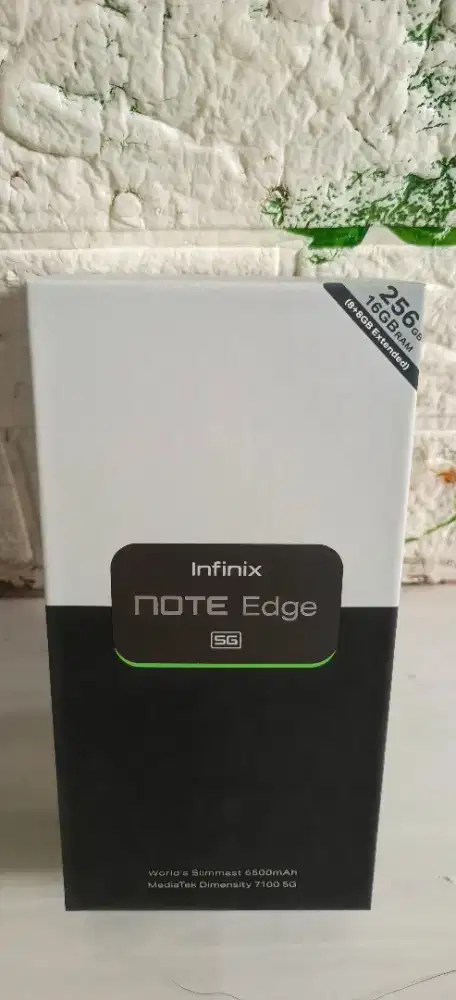 INFINIX NOTE EDGE 5G TITANIUM RAM 8+8/256 GB ROM BARU GARANSI RESMI