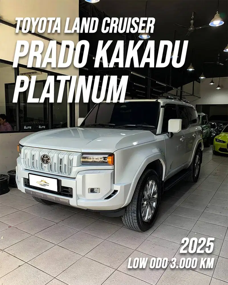 Toyota Land Cruiser Prado Kakadu Platinum White Pearl