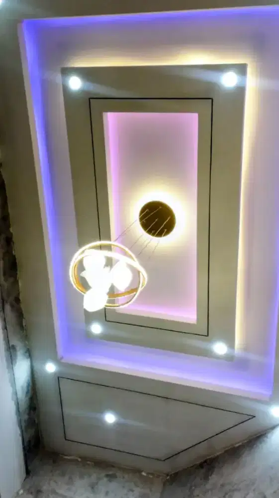 Plafon gypsum,pvc  minimalis