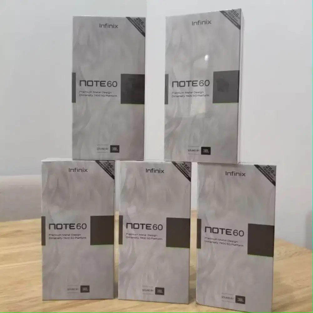 INFINIX NOTE 60 5G 8/256GB GARANSI RESMI 1 TAHUN