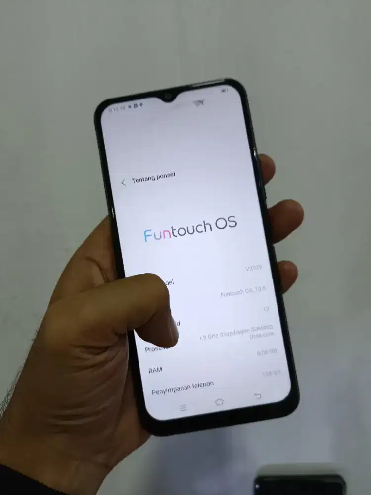 Vivo y20s 8/128 hp casn siap pakai
