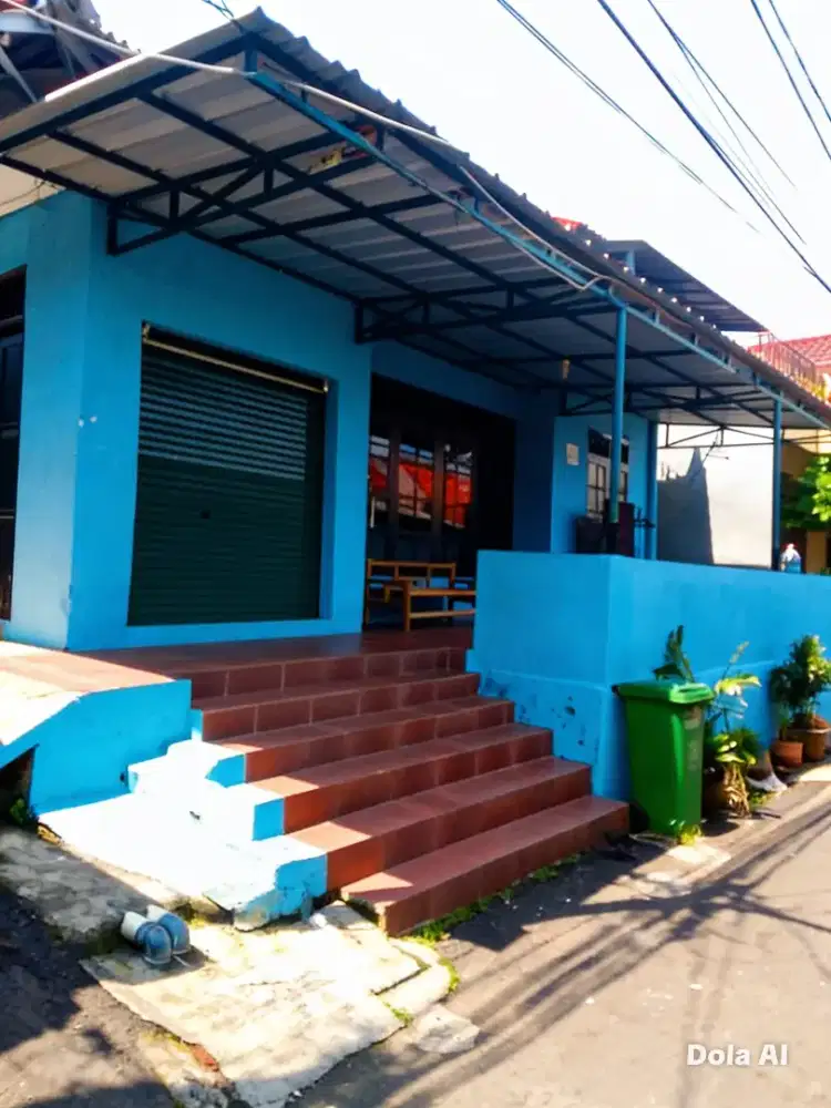 Di jual cepat BU rumah induk dan kontrakan 1 pintu bisa untuk berdaga