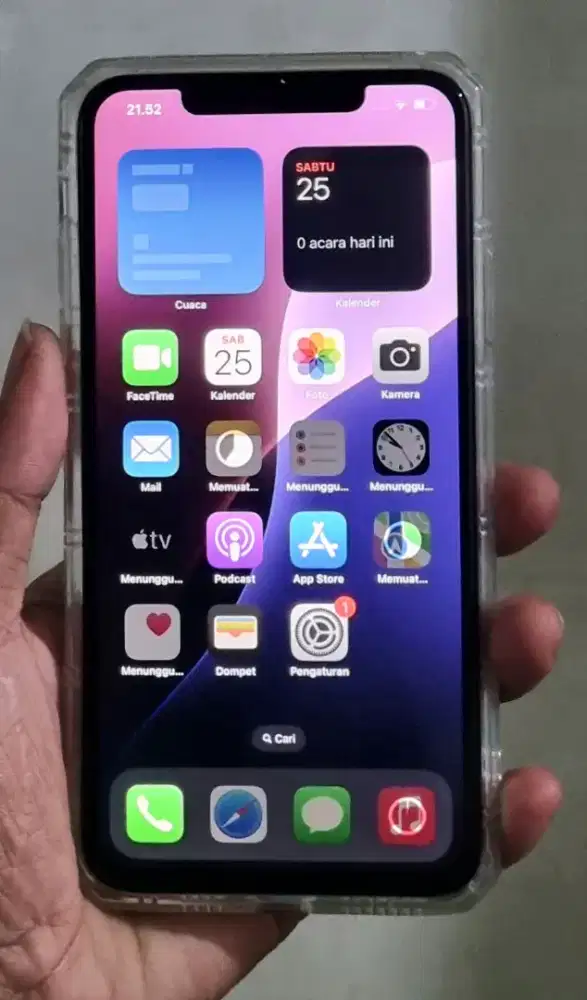 Iphone 11 pm 64gb unit kabel data