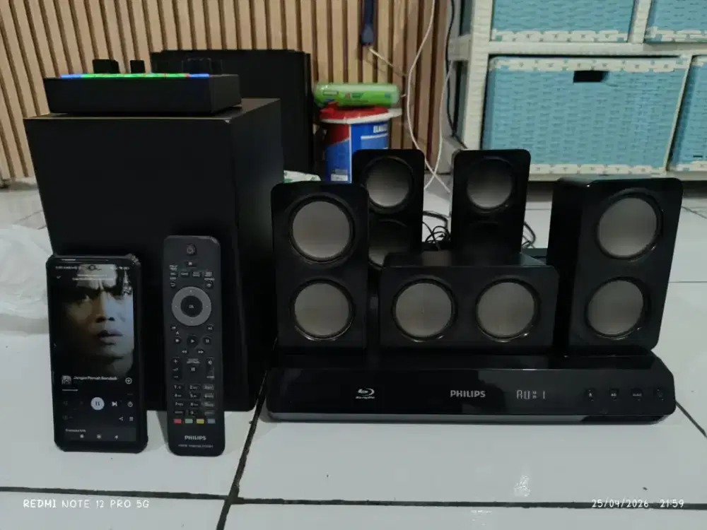 Homethater bluray philips hts3541