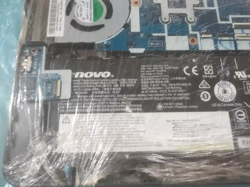 Mainboard Lenovo Thinkpad E450 Plus Casing Bawah