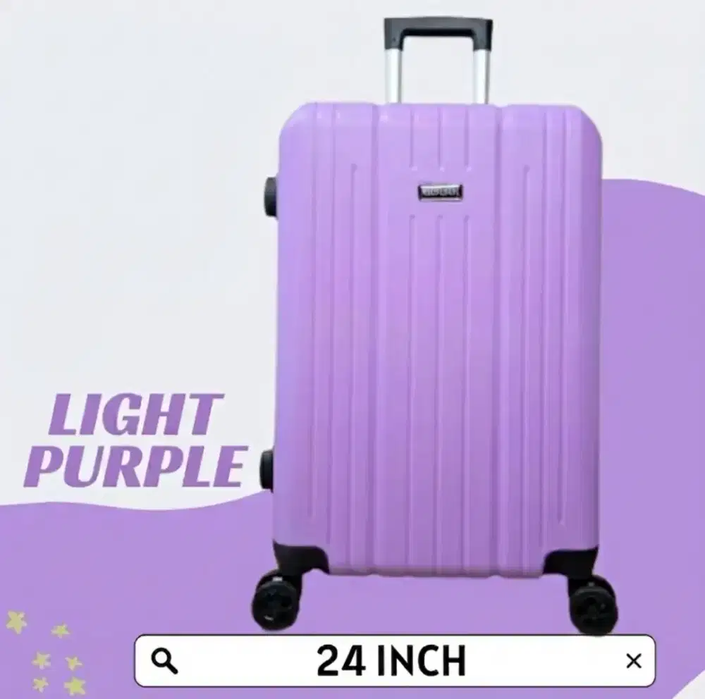 Koper 24in Warna Light purple