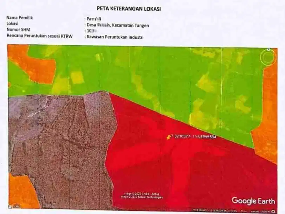 Lahan Merah Industri Murah Dekat Pintu Tol Sambungmacan Sragen
