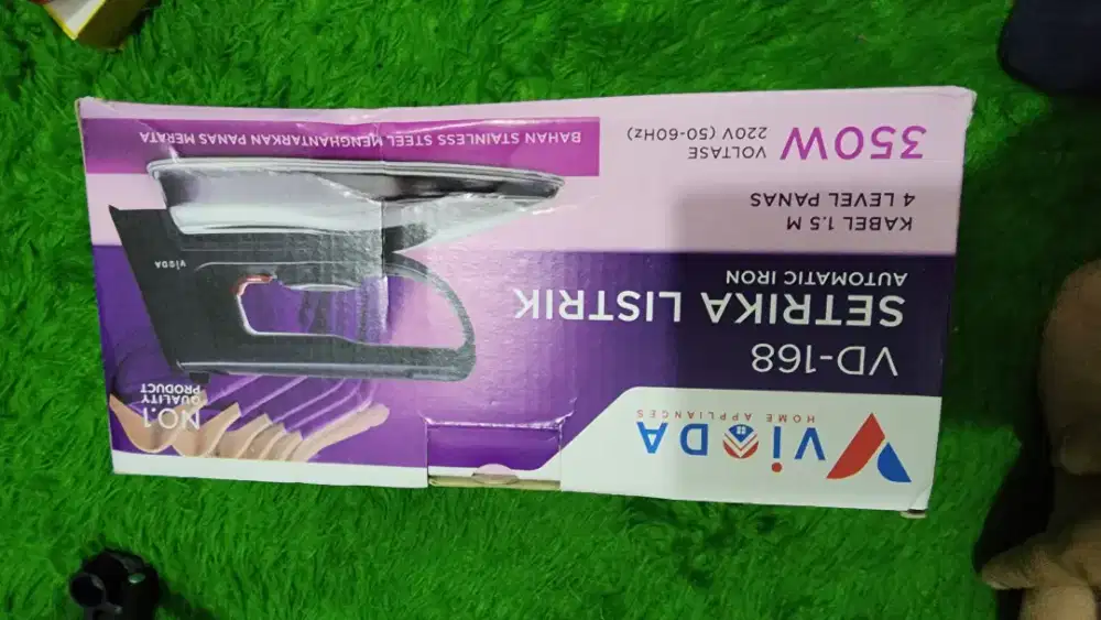 Setrika vioda masih baru