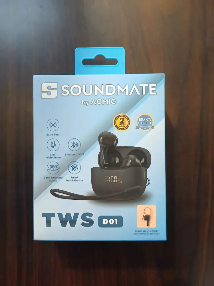 ACMIC SOUNDMATE TWS D01 True Wireless Bluetooth Earphone Mini Earbuds