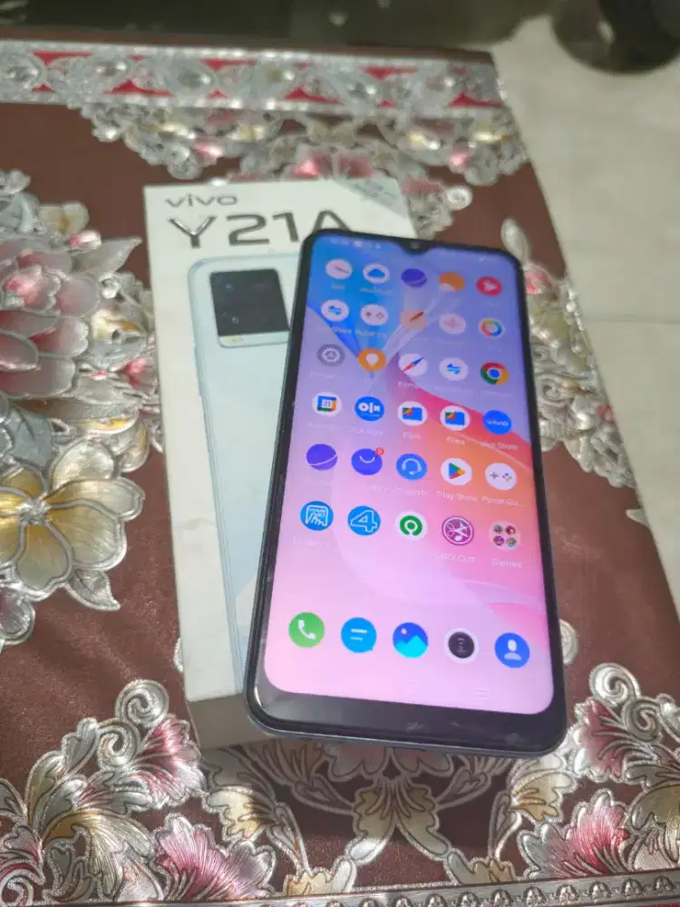 Vivo Y21A blue fullset