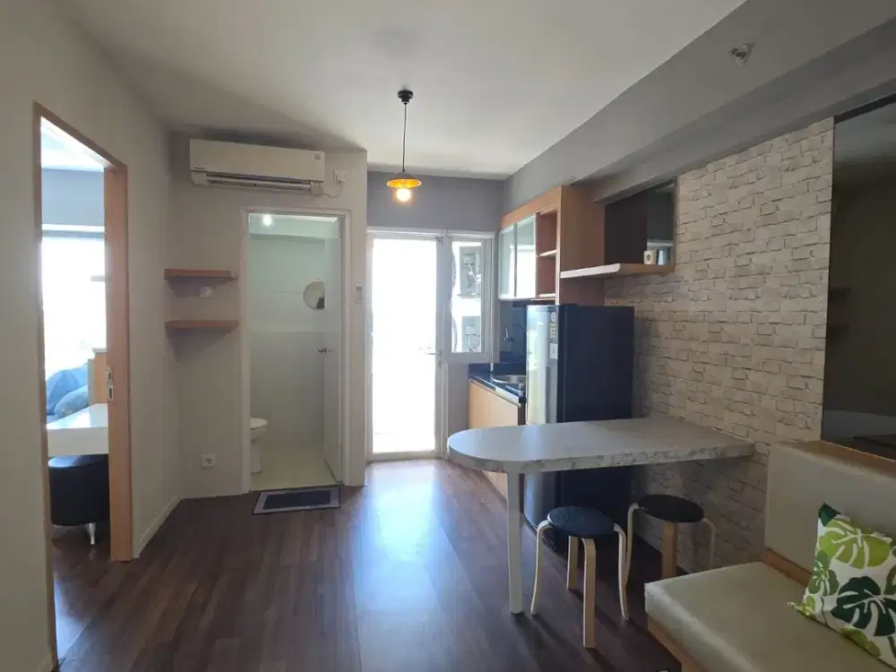 DIJUAL APARTEMEN EDUCITY PAKUWON CITY TOWER PRINCETON 2BR+ LUAS 42 FULL FURNISHED INTERIOR MEWAH