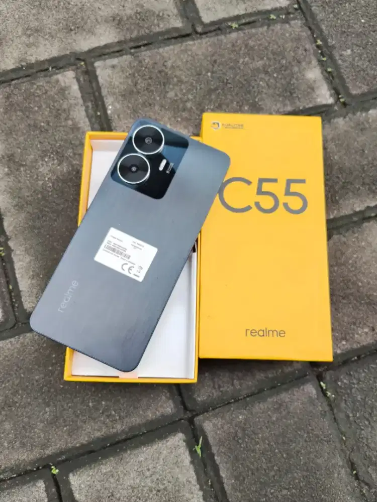 Realme C55 8GB/256GB Mulus Lengkap
