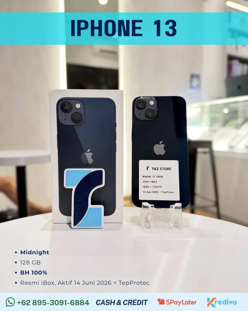 IPHONE 13 128 GB - MIDNIGHT