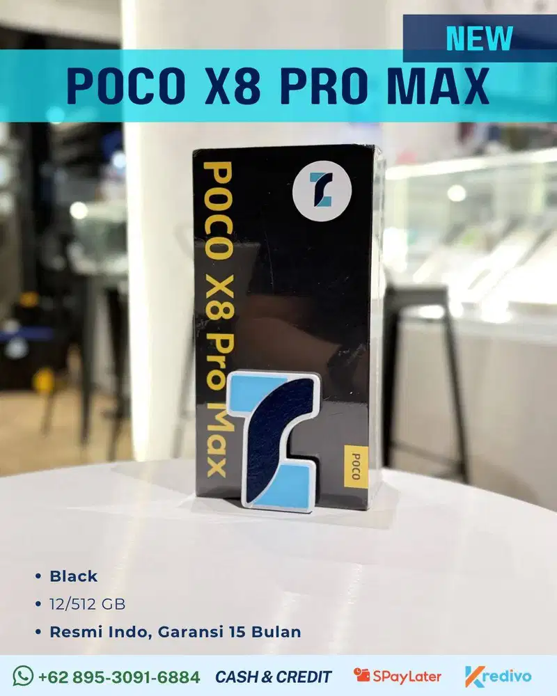 POCO X8 PRO MAX 12/512 GB - NEW SEGEL