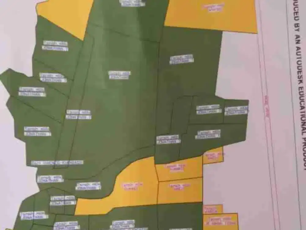 Dijual Tanah 10 Ha Zona Industri di Legok Kab. Tangerang