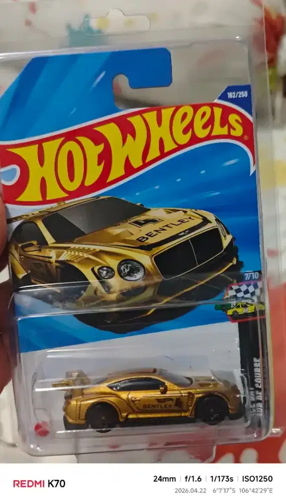 Hot Wheels Bentley Continental GT3