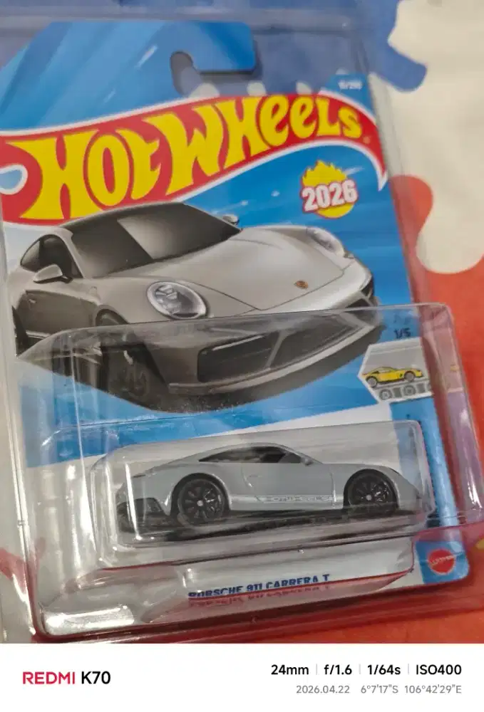 Hot Wheels Porsche 911 Carrera T (2026 Lineup)